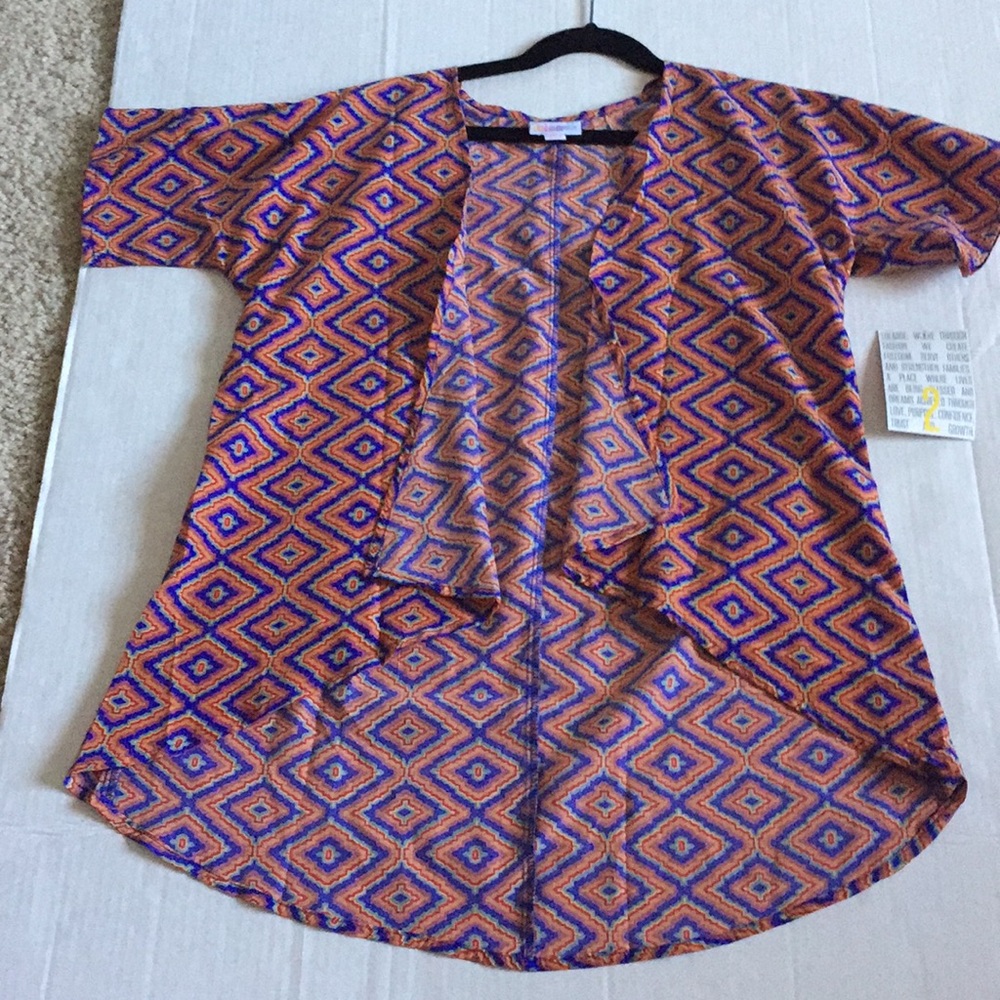 Lularoe kids Bianka kimono size 6-10